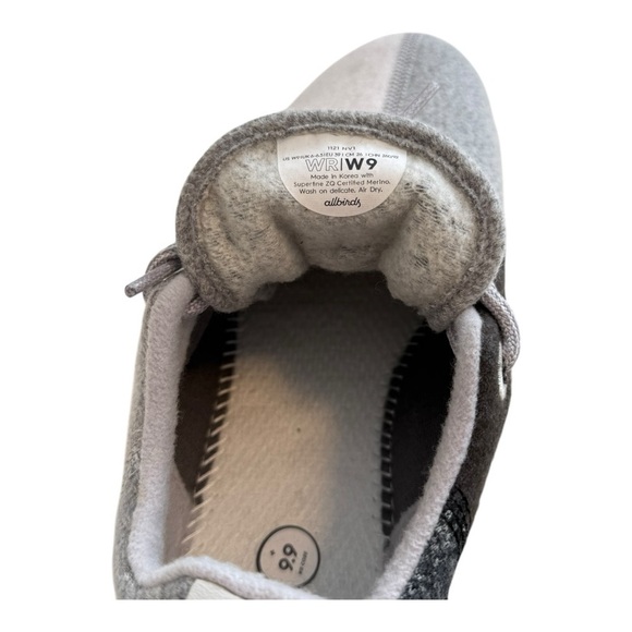 Allbirds Women’s Wool Runners With Patchwork Design - Size 9 - Picture 11 of 13